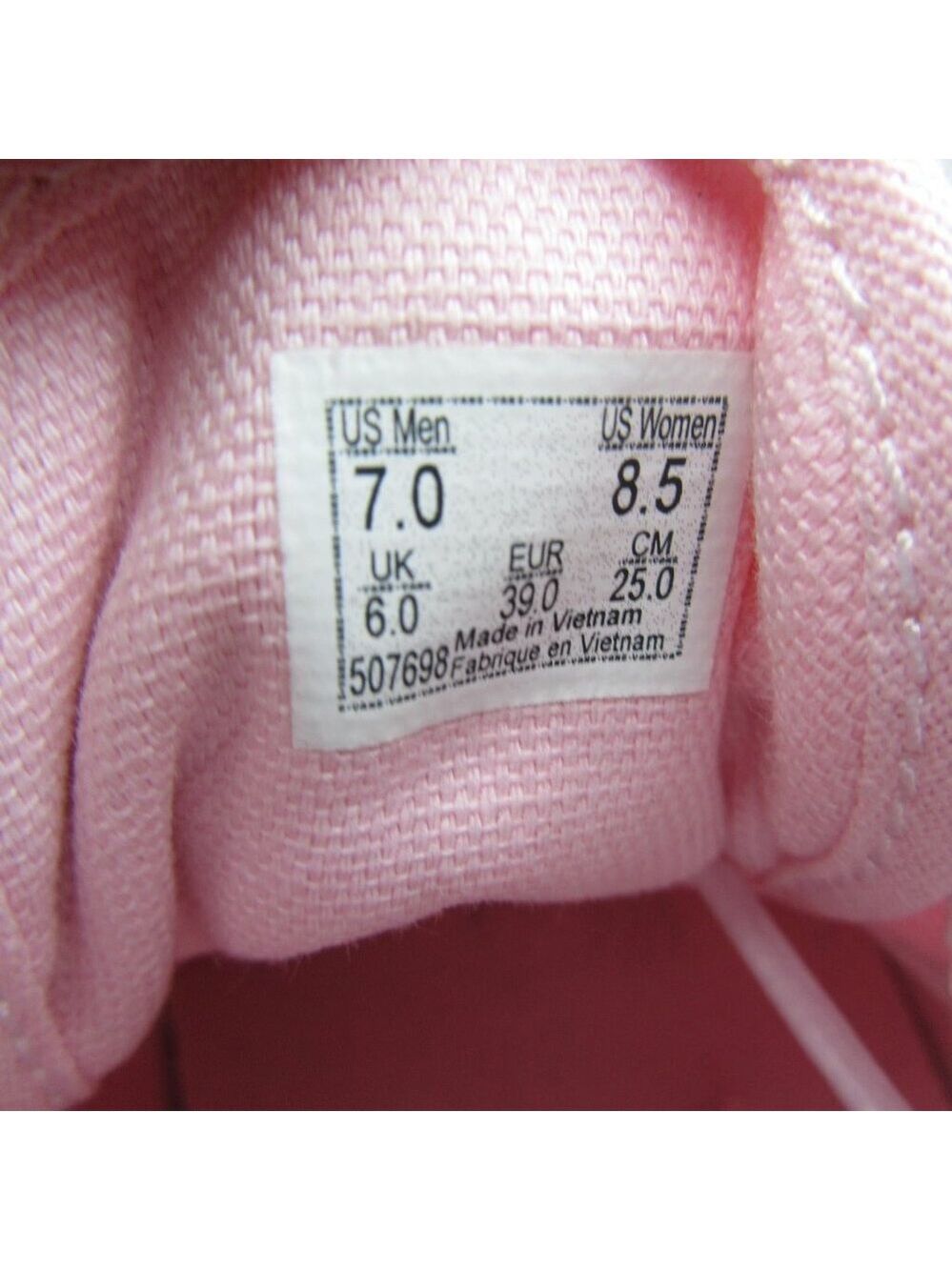 Vans Old Skool Pastel Mono Pink Men's Size 7 / Women's Size 8.5 NEW - Picture 10 of 13